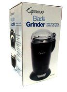 Capresso Blade Grinder For Grinding Coffee and Spices - Black