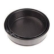 3 Round Non Stick Tins Bakeware Springform Tray Pan Baking Cake Mould N2