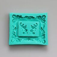 Pinkie Tm Photo frame fondant gel mold soap mold salt sculpture mold DIY silicone mold can be wholesale N3