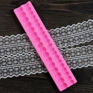 Genenic Decoration Fondant Cake Baking Tools Bead Chain Silicone Mould Mold N5