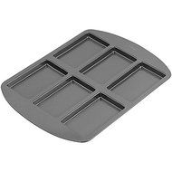 Wilton 2105-3645 Non-Stick 6-Cavity Cake Pan