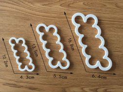 Silicone 3D Rose Flower Fondant Cake Chocolate Sugarcraft Mould Mold Decor Tool N6