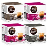 Nescaf&eacute; Dolce Gusto Espresso Quartett Classic, 4 Varieties Espresso 64 Capsules
