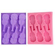 Let'S Diy 3D Violin Styling Silicone Mold Fondant Chocolate Soap Sugar Craft Mould Cake Decoration Bakeware N4