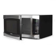 Westinghouse WCM22120SSM 1200 Watt Counter Top Microwave Oven, 2.2 Cubic Feet, Stainless Steel Front, Black Cabinet N11