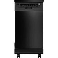 Kenmore 18'' Portable Dishwasher - Black Energy Star&reg;