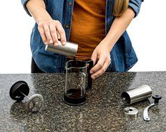 Brewer&#039;s Mark Burr Manual Coffee Grinder for Richer Aroma and Flavor than Electric Coffee Bean Mills N6