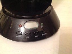 Classic Gevalia 12 cup Programmable Coffeemaker - Black - P86 N3