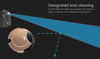 Infitary Intelligent Automatic Robotic Vacuums&nbsp;Floor Cleaner Self Charging/ Time Setting for Carpet, Upholstery... N6