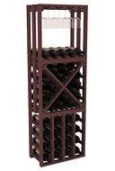 Wine Racks America Ponderosa Pine Lattice Stacking Cube 3 Piece Set. 13 Stains to Choose From! N8