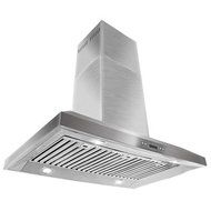 AKDY 36'' 870 CFM Convertible Island Range Hood N3