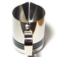 SMART PITCHER Espresso Coffee Milk Frothing Pitcher With Built-In Thermometer, Stainless Steel (20 oz) N8