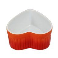 DOYOLLA Ceramic Eco Heart-shaped Ramekins, Set of 6, Random Color N3
