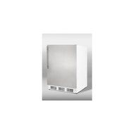 AccuCold CT66JSSHV 24" Freestanding Compact Refrigerator with 5.1 cu. ft. Capacity Dual Evaporator Cooling Zero...
