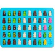 Sher 50 Cavity Silicone Bear Shape Baking Ice Cube Tray Candy Chocolate Molds Making Gummy N3