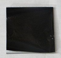 3&quot; x 3&quot; Black Confectionery Foil Wrappers Candy Wrappers Candy Making Supplies