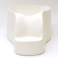 Bottle Slumper Dish With Curved Neck Mold N4