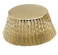 Fox Run Gold Foil Baking Cups, 32 Cups