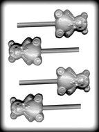 Teddy Bear Sucker Hard Candy Mold HS-11734