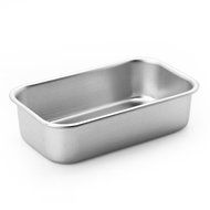 DUFUSTORE 1pcs Small Rectangle Aluminum Box Loaf Tin for Home Bread Cake Baking Bakeware N2