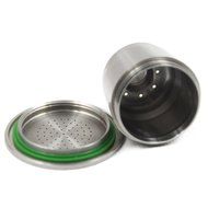 RECAPS Nespresso Capsules Refillable Stainless Steel Metal Reusable Coffee Capsules Reusable Refills Pods Using... N5