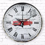 Antique wall clock absolutely silent large decorative wall clock roman numerals vintage home decor watch wal N2