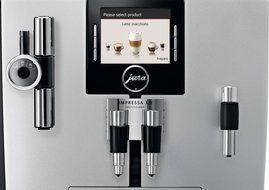 Jura Silver Impressa XJ9 Professional One-Touch Combination Espresso Machine with 6 Bodum Canteen Double Wall... N3