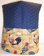 Yellow Rooster Coffee Maker Cover (All Yellow Rooster) N6