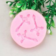 Sher Cross Fondant Cake Cake Chocolate Silicone Molds,Decoration Tools Bakeware N5