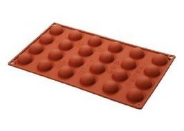 Silicone Mold, Multi-portion 24 HALF SPHERES N2