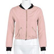 Wensltd Women Fashion Zipper Autumn Winter Street Bomer Jacket Coat Outwear N5