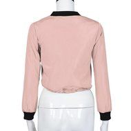 Wensltd Women Fashion Zipper Autumn Winter Street Bomer Jacket Coat Outwear N6