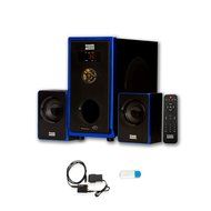 Acoustic Audio AA2102 Home 2.1 Speaker System with USB Bluetooth and Optical Input for Multimedia