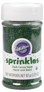 Wilton 2201-1381 Sanding Sugar, Dark Green