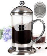 Secura 1000ML Glass French Press Coffee Espresso Maker with Stainless Steel Plunger Lid & Heat Resistant Glass...