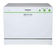 Premia PDW-66EW 6 Place Setting Countertop Compact Dishwasher N2