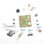 Puuli 3V CXA1238M TDA7050 9018 87-108MHz FM Stereo Receiver Module Board DIY Kit 5x5cm N2