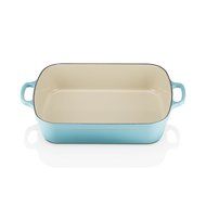 Le Creuset Signature Cast Iron Rectangular Roaster, 5.25-Quart, Palm N10