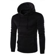 Men&#039;s Outwear,Laimeng Cotton Blend Retro Long Sleeve Hoodie Hooded Sweatshirt Tops Jacket Coat Outwear (L, Red) N5
