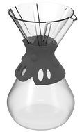 Brewista Smart Brew Pour Over Coffee Maker 3 Cup, 5 Cup, and 8 Cup Sizes - Silicone Grip Handle - Dishwasher Safe... N4