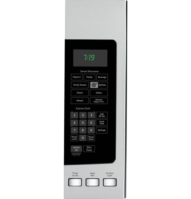 GE JNM7196SFSS 1.9 Cu. Ft. Stainless Steel Over-the-Range Microwave N3