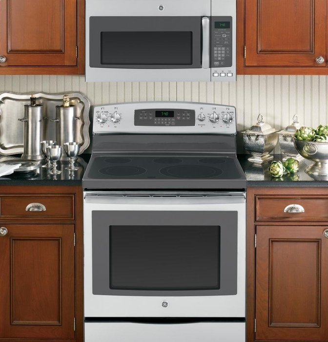 GE JNM7196SFSS 1.9 Cu. Ft. Stainless Steel Over-the-Range Microwave N4