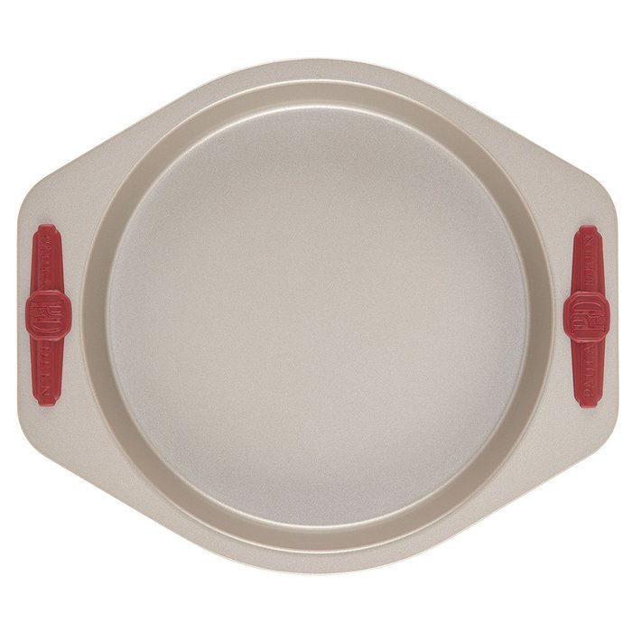 Paula Deen Signature Nonstick Bakeware with Red Grips 9-Inch Round Cake Pan