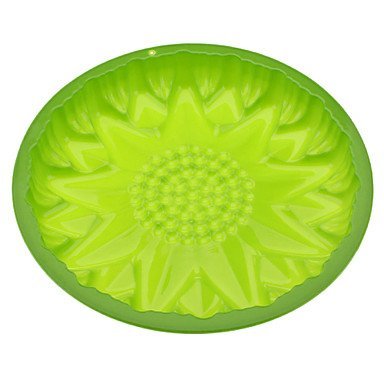 Sher 10.5" Sunflower Shaped Silicone Cake Mould