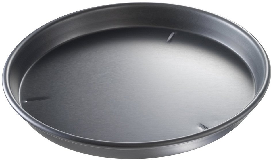 USA Pan Bakeware Aluminized Steel 14 x 1.5 Inch Deep Dish Hard Anodized Pizza Pan N2