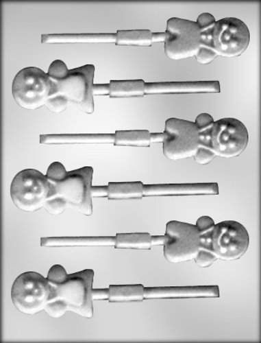 CK Products Gingerbread Sucker Chocolate Mold