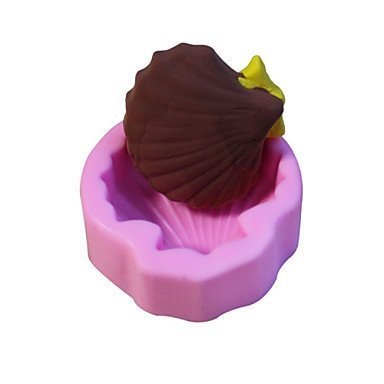 Sher Bakeware Silicone Seashell Fondant Mold Cake Decoration Mold