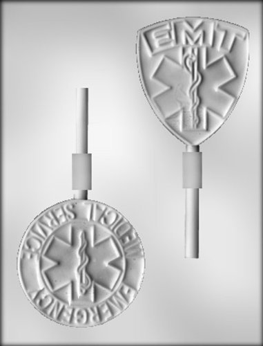 CK Products 3-1/2-Inch EMT Sucker Chocolate Mold
