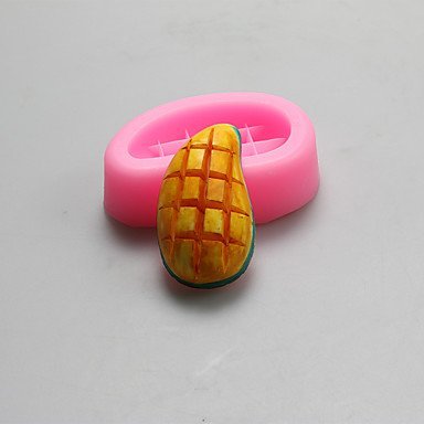 Y&XL&H Mango Shape Chocolate Silicone Molds,Cake Molds,Soap Molds,Decoration Tools Bakeware N3