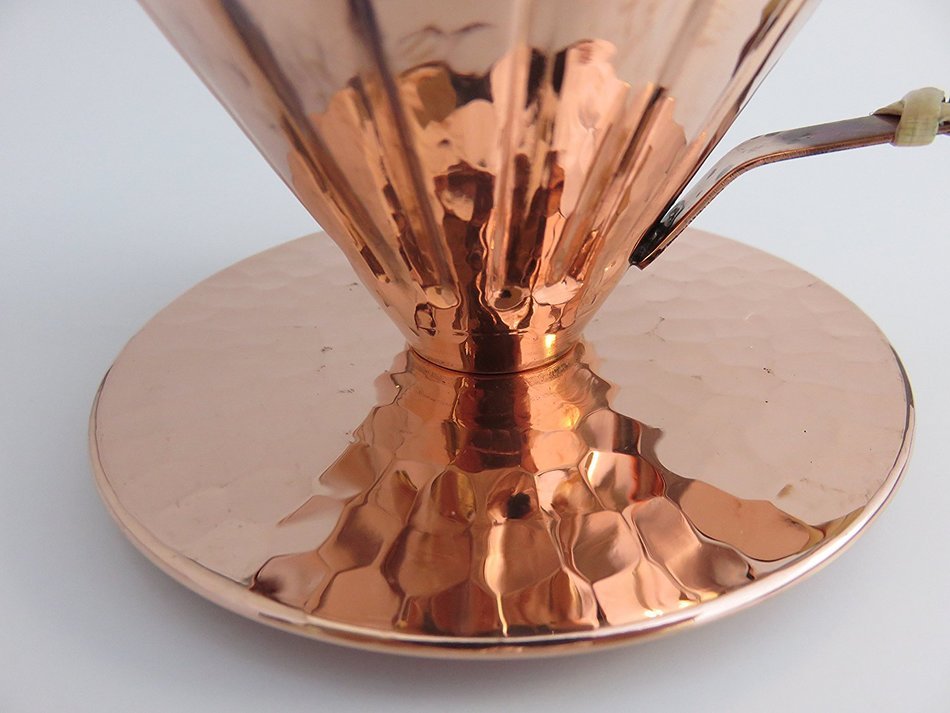 Union -Takumi- Copper Coffee Dripper [For 1-3 Cups] 【Import Japan】 N2